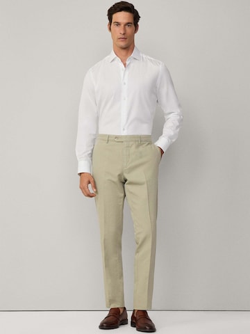 Hackett London Slim Fit Hemd 'Magic' in Weiß