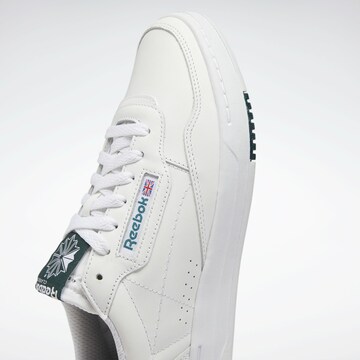 Sneaker low 'Court Peak' de la Reebok pe alb