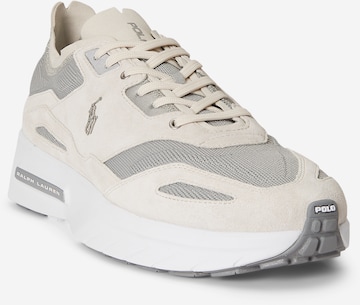 Baskets basses 'BOERUM' Polo Ralph Lauren en gris : devant