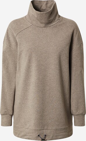 Varley Athletic Sweatshirt 'Morrison' in Brown: front