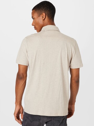 TOM TAILOR Poloshirt in Beige