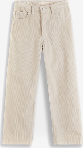 LEVI'S ® Regular Farkut 'Ribcage Straight Ankle' värissä beige