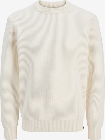 R.D.D. ROYAL DENIM DIVISION Pullover 'Walt' i hvid: forside