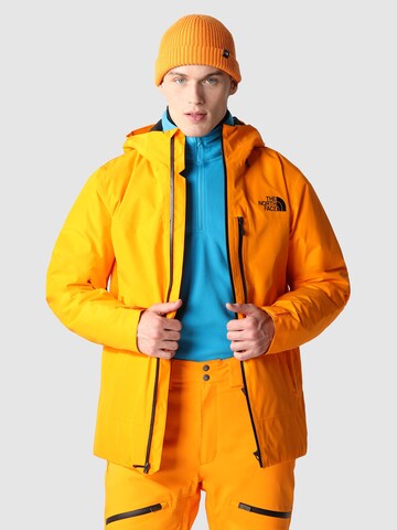 Geacă outdoor 'DESCENDIT' de la THE NORTH FACE pe galben