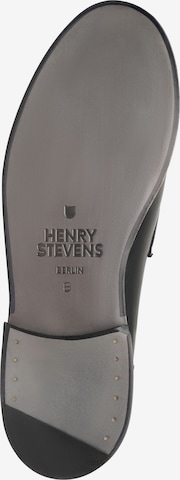 Henry Stevens Loafer Rahmengenäht 'Haywood PL' in Schwarz