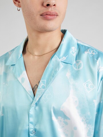 Carlo Colucci - Ajuste confortable Camisa en azul