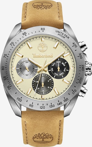 TIMBERLAND Analoog horloge in Bruin: voorkant