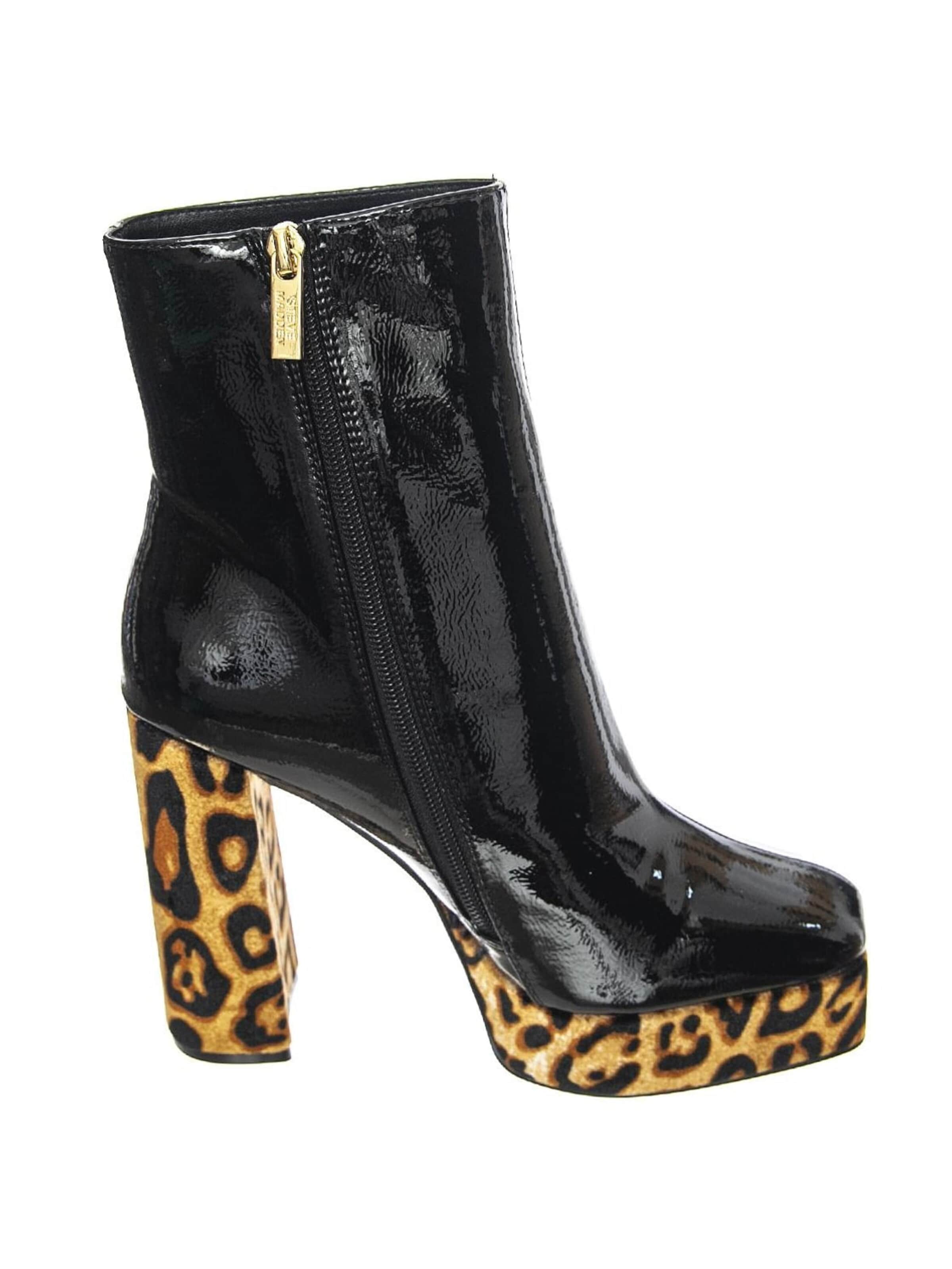 STEVE MADDEN Botki po kostki 'Lucrative' w kolorze czarny