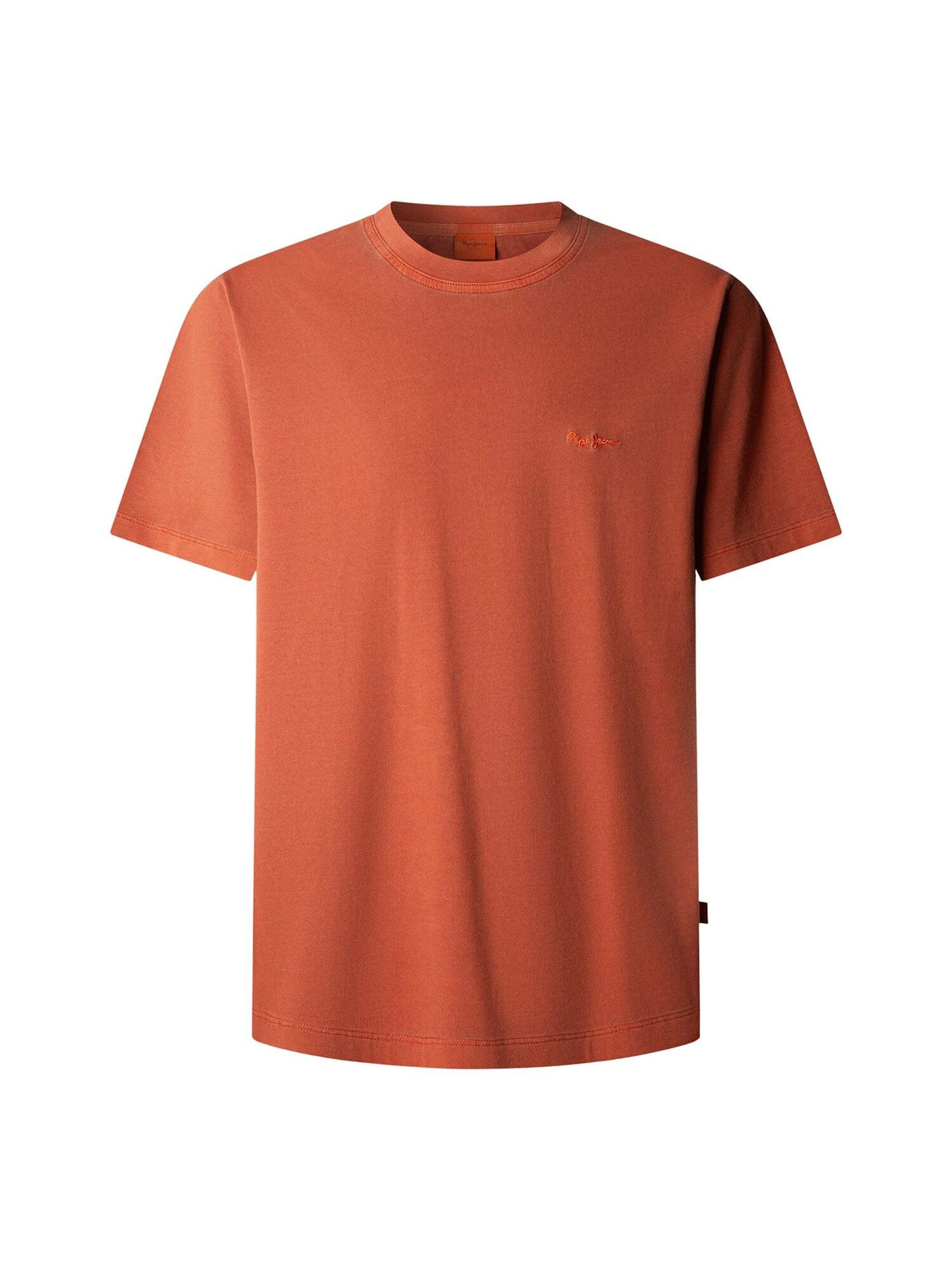 Pepe Jeans Shirt ' PORTOBELLO ' in Orange: Vorderseite
