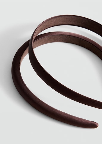 MANGO Haarband 'CAROLIN' in Braun