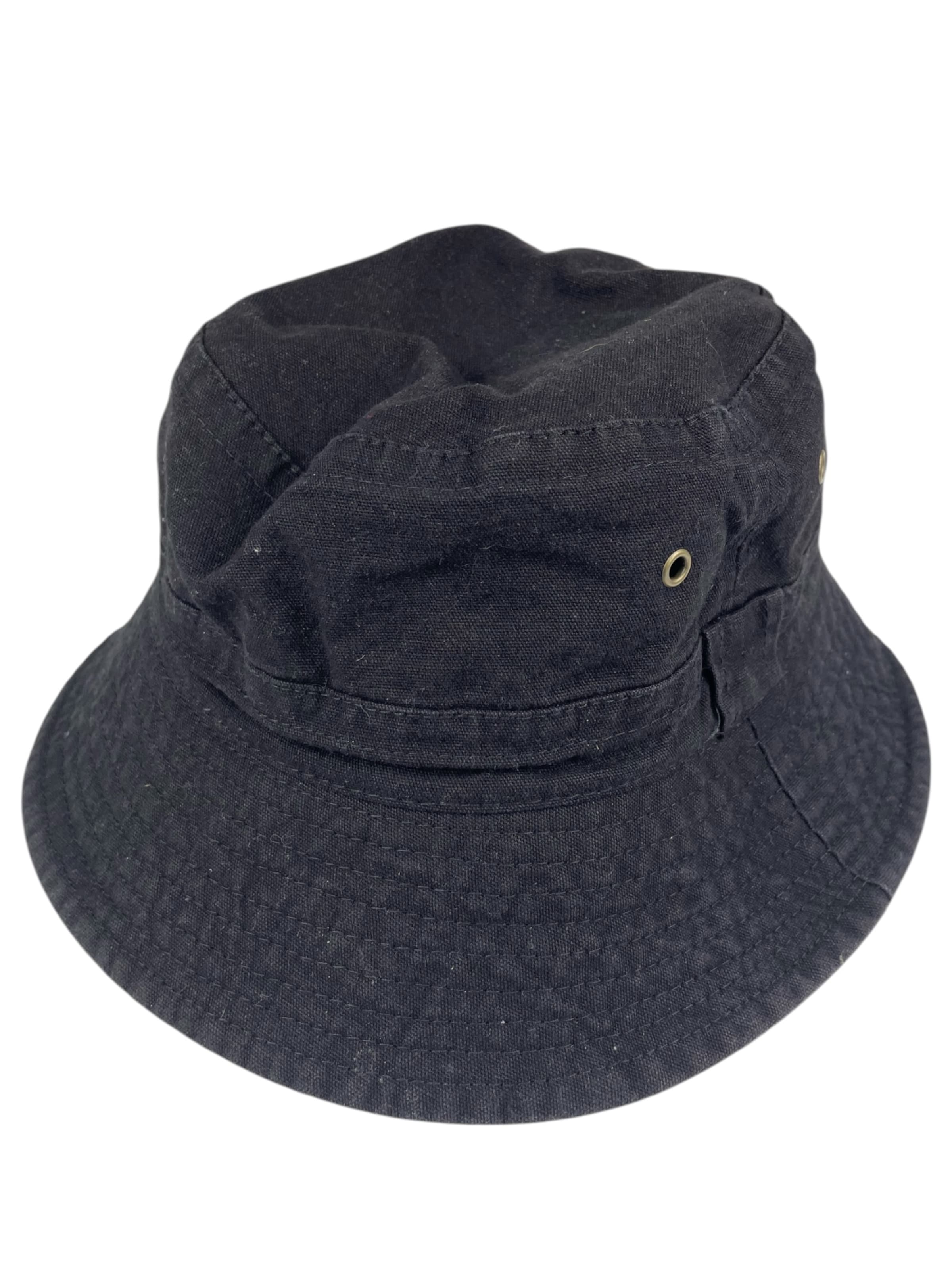 Kumixi Pet 'Fischerhut' in Zwart: voorkant