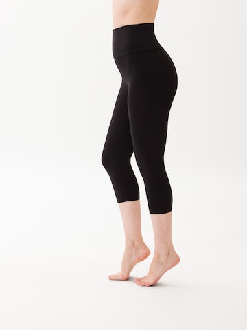 Les Lunes Skinny Leggings 'Maya' in Zwart: voorkant