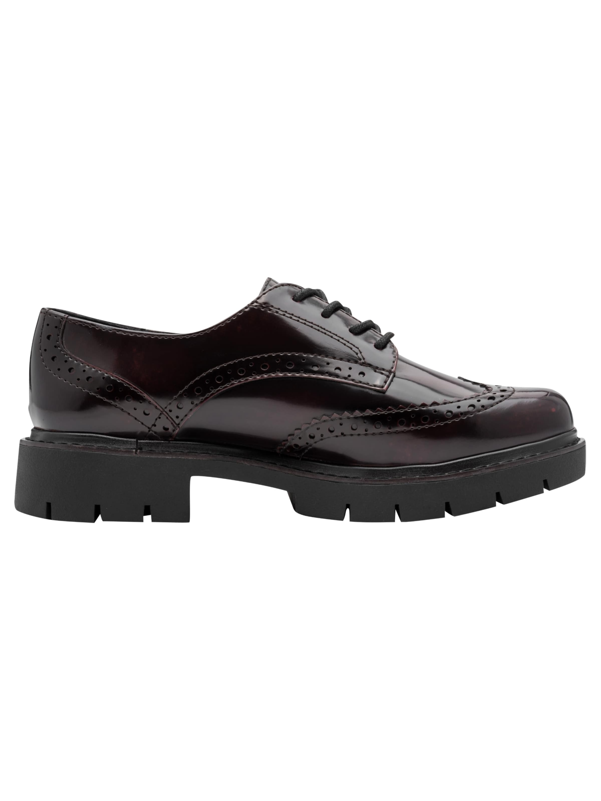 Tamaris Lace-up shoe in Red