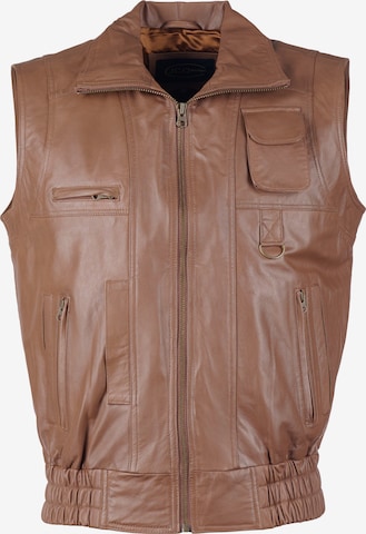 Gilet JCC en marron : devant