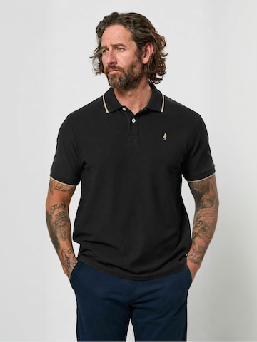 MCS - Ajuste regular Camisa ' MCLake ' en negro: frente