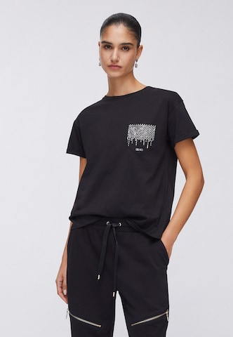 Liu Jo - Camiseta en negro: frente