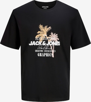 JACK & JONES Μπλουζάκι 'JJGRADIENT' σε μαύρο: μπροστά