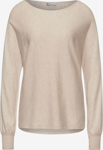 STREET ONE Sweater in Beige: front