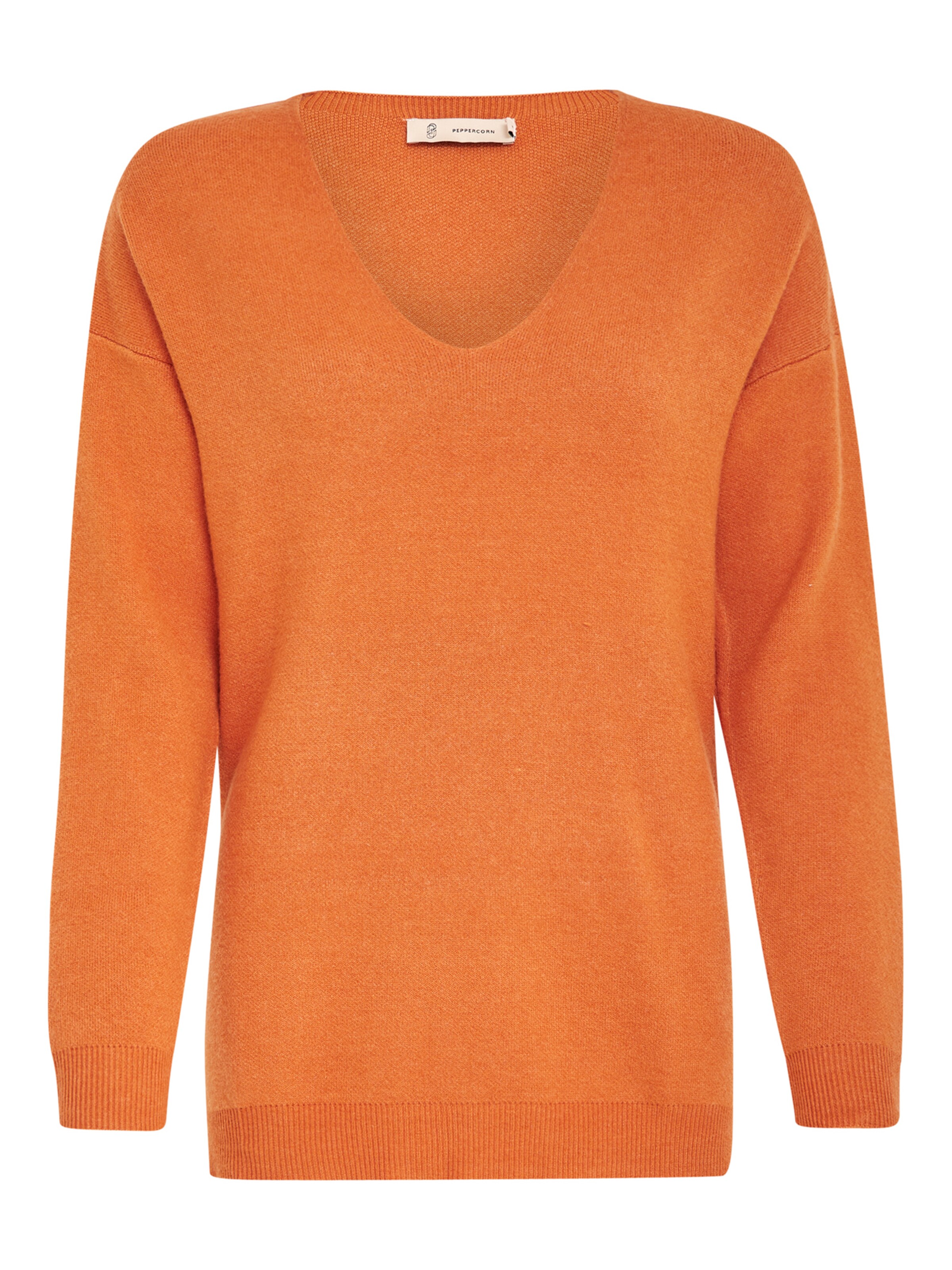 Peppercorn Trui 'Rosalia' in Oranje: voorkant