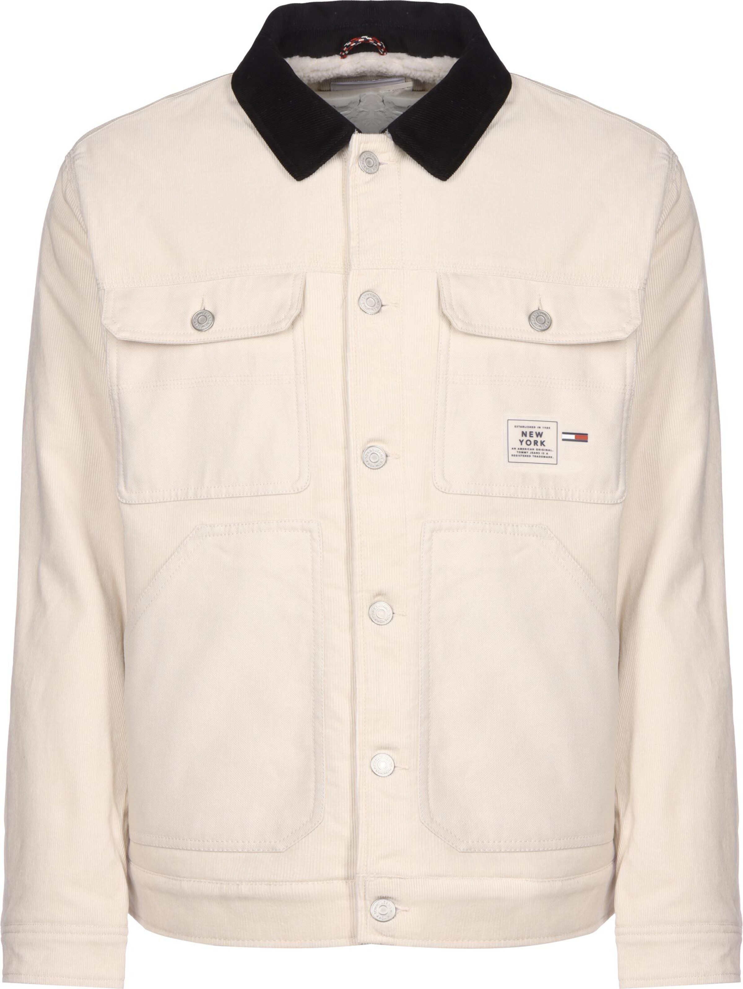 Veste mi-saison Tommy Jeans en beige : devant