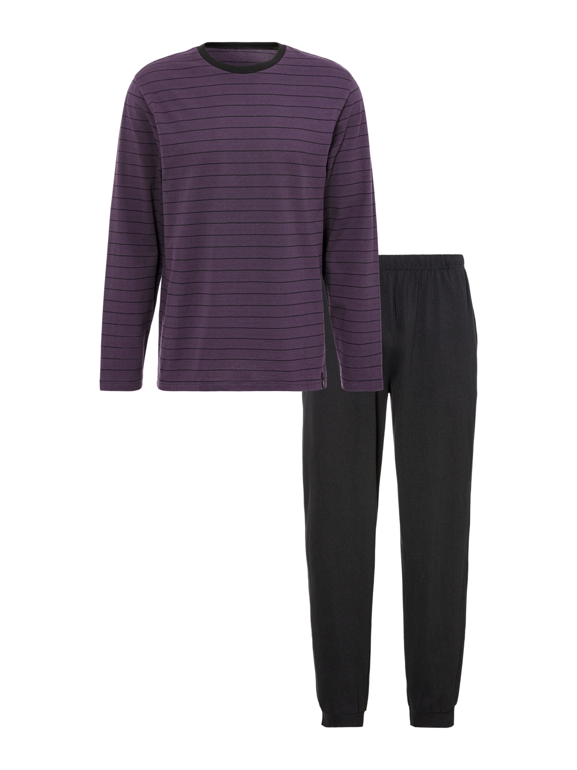 s.Oliver Πιτζάμα μακριά σε λιλά: μπροστά