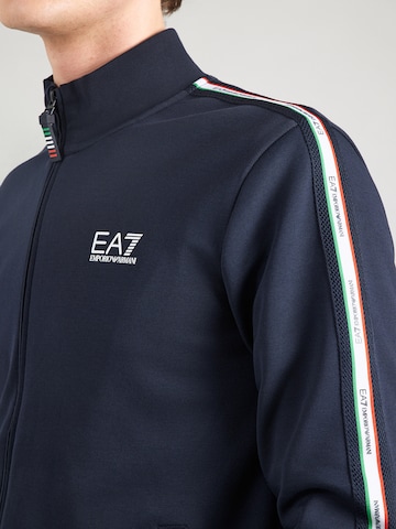 EA7 Emporio Armani Костюм для бега в Синий