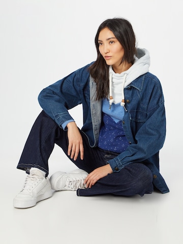 Bluză de molton 'Trega' de la Ragwear pe albastru