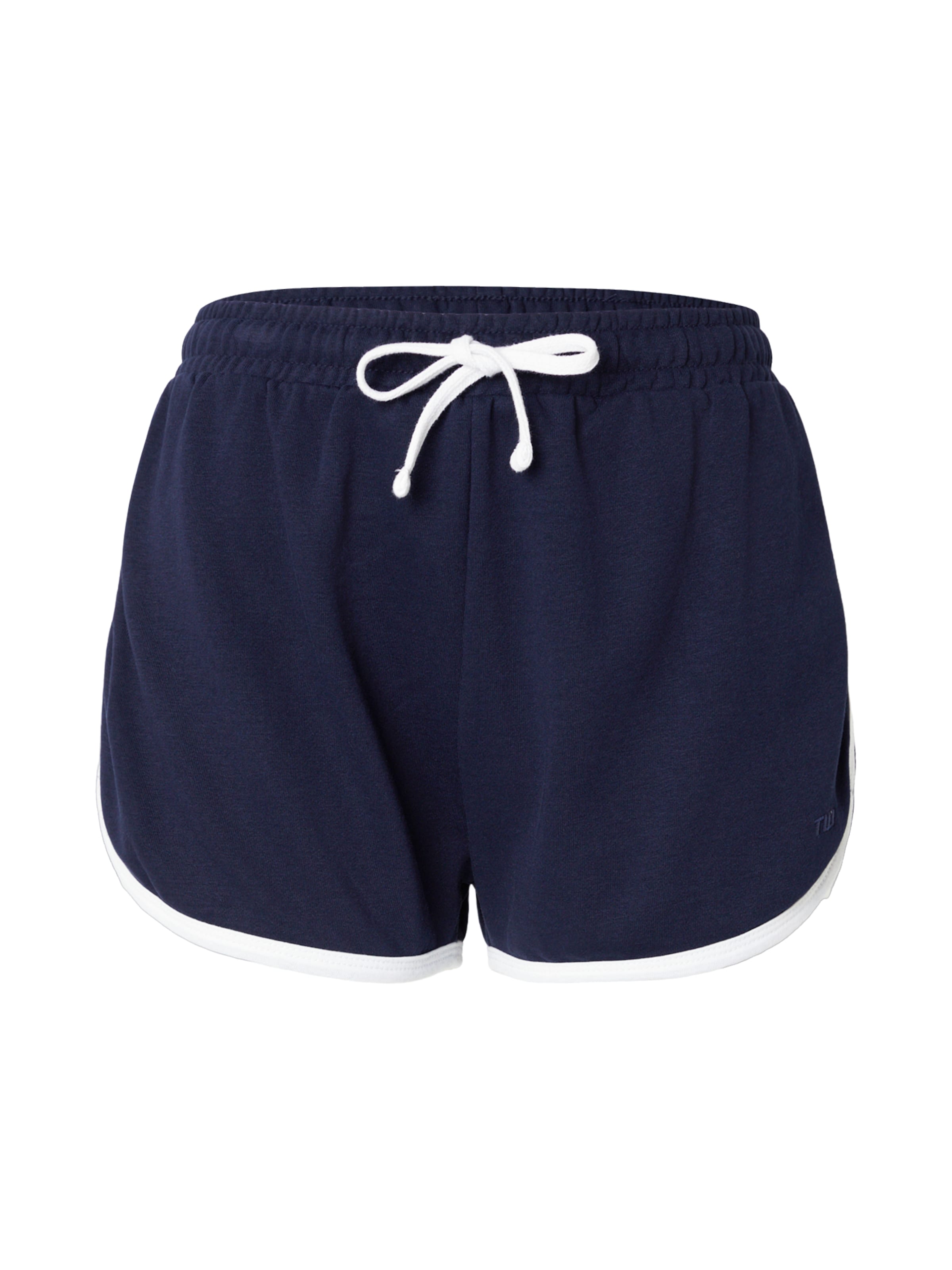Tally Weijl Regular Trousers in Blue: front