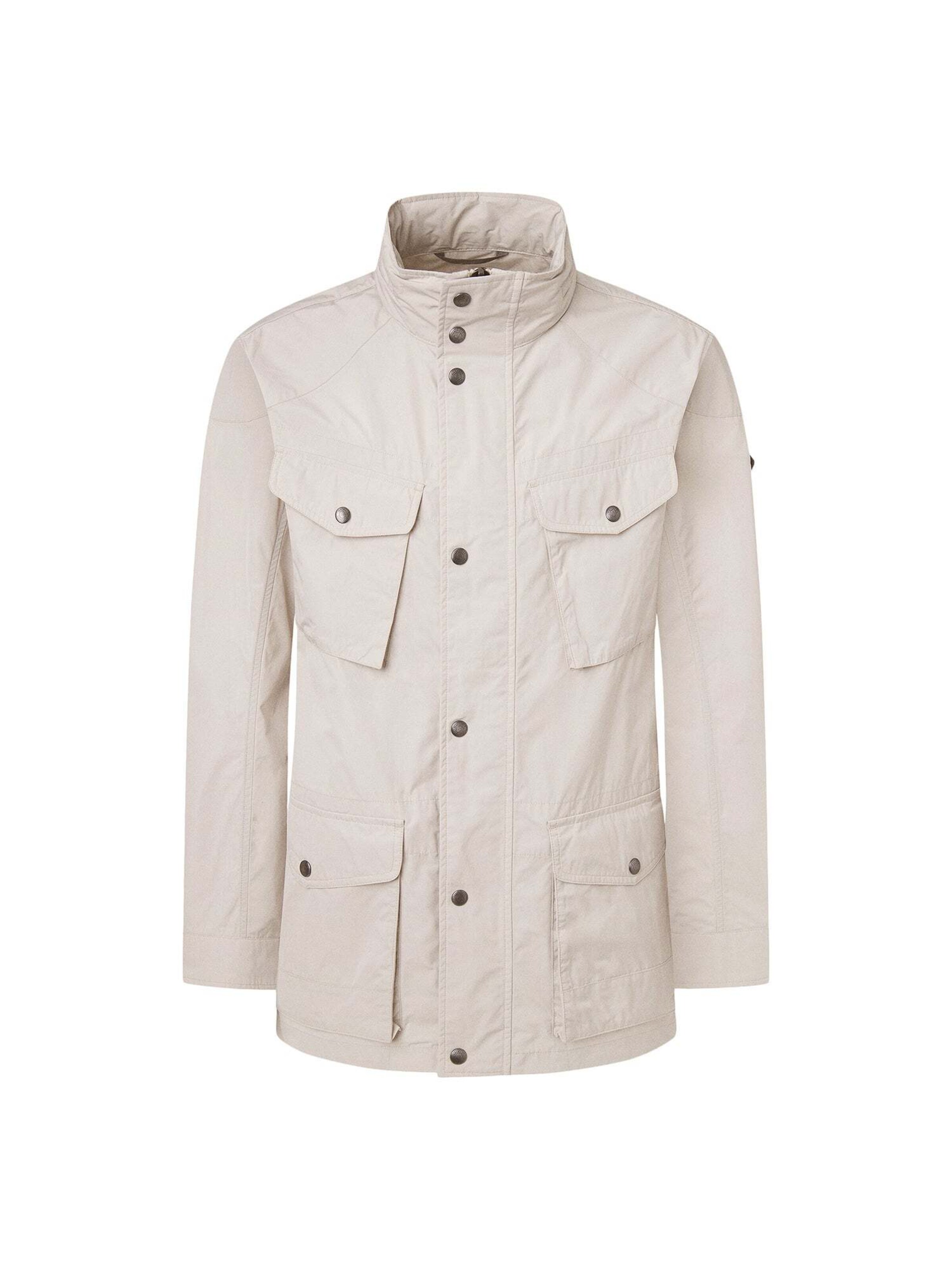 Hackett London Between-Season Jacket in Beige: front
