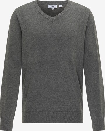 Mo ESSENTIALS Pullover in Grau: front