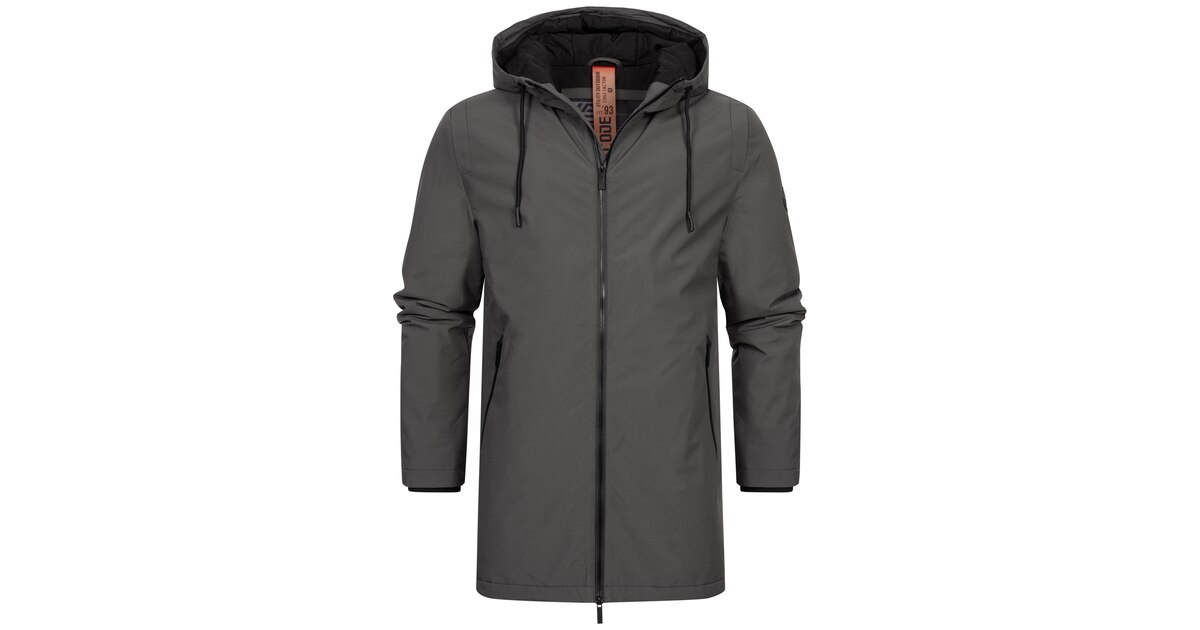 Veste d'hiver 'INEmilio' INDICODE JEANS en Gris Foncé ABOUT YOU