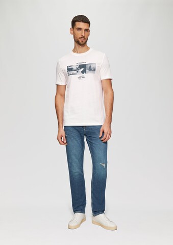 T-Shirt s.Oliver en blanc