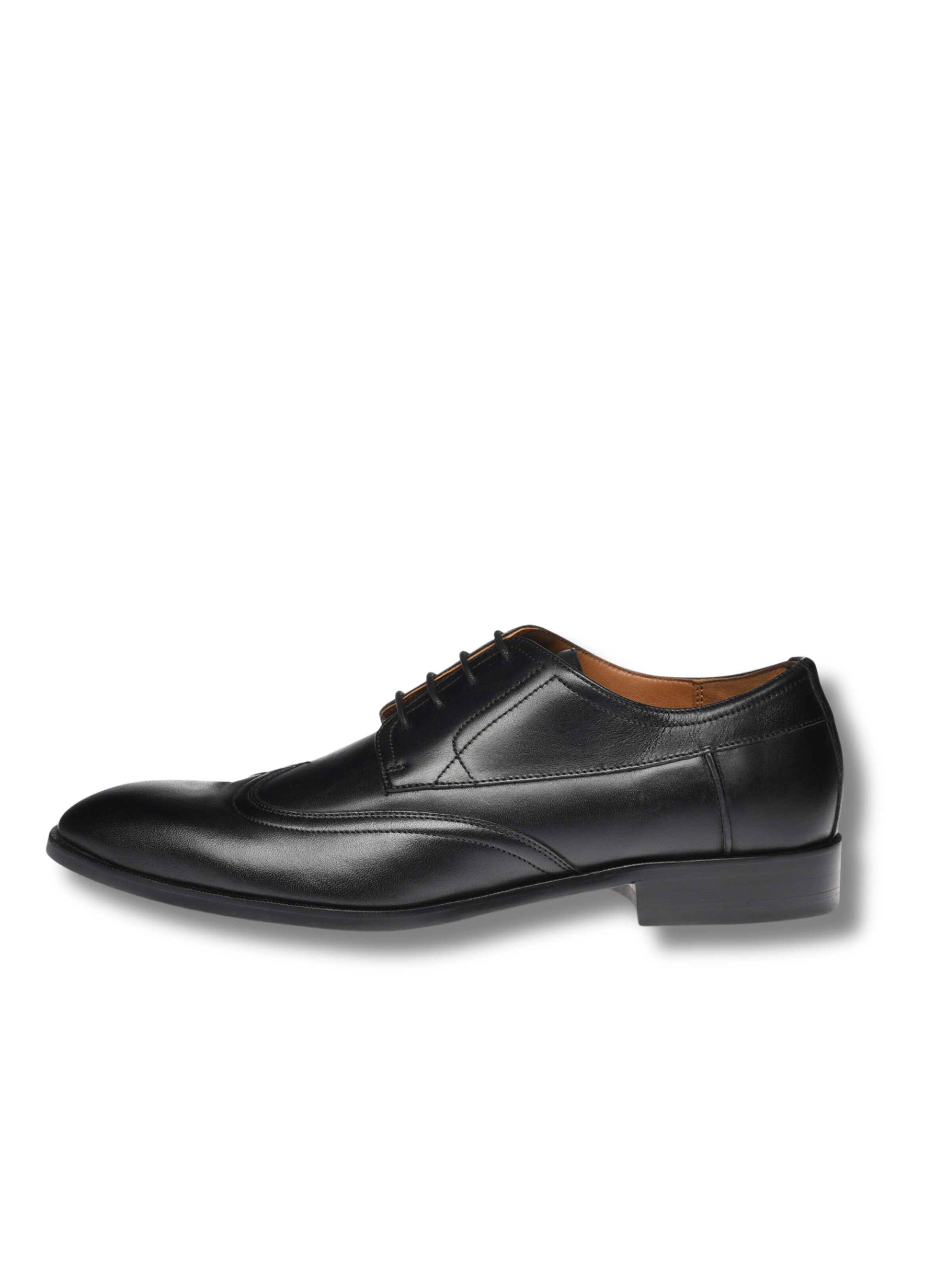 Gordon & Bros Lace-Up Shoes 'Tim' in Black: front