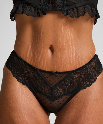 Culotte 'Posie' Hunkemöller en noir : devant