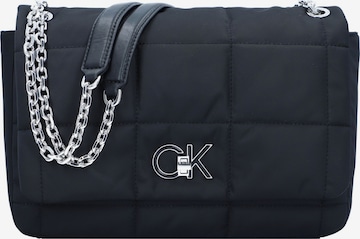 Calvin Klein Τσάντα ώμου 'Re-Lock Quilt' σε μαύρο: μπροστά