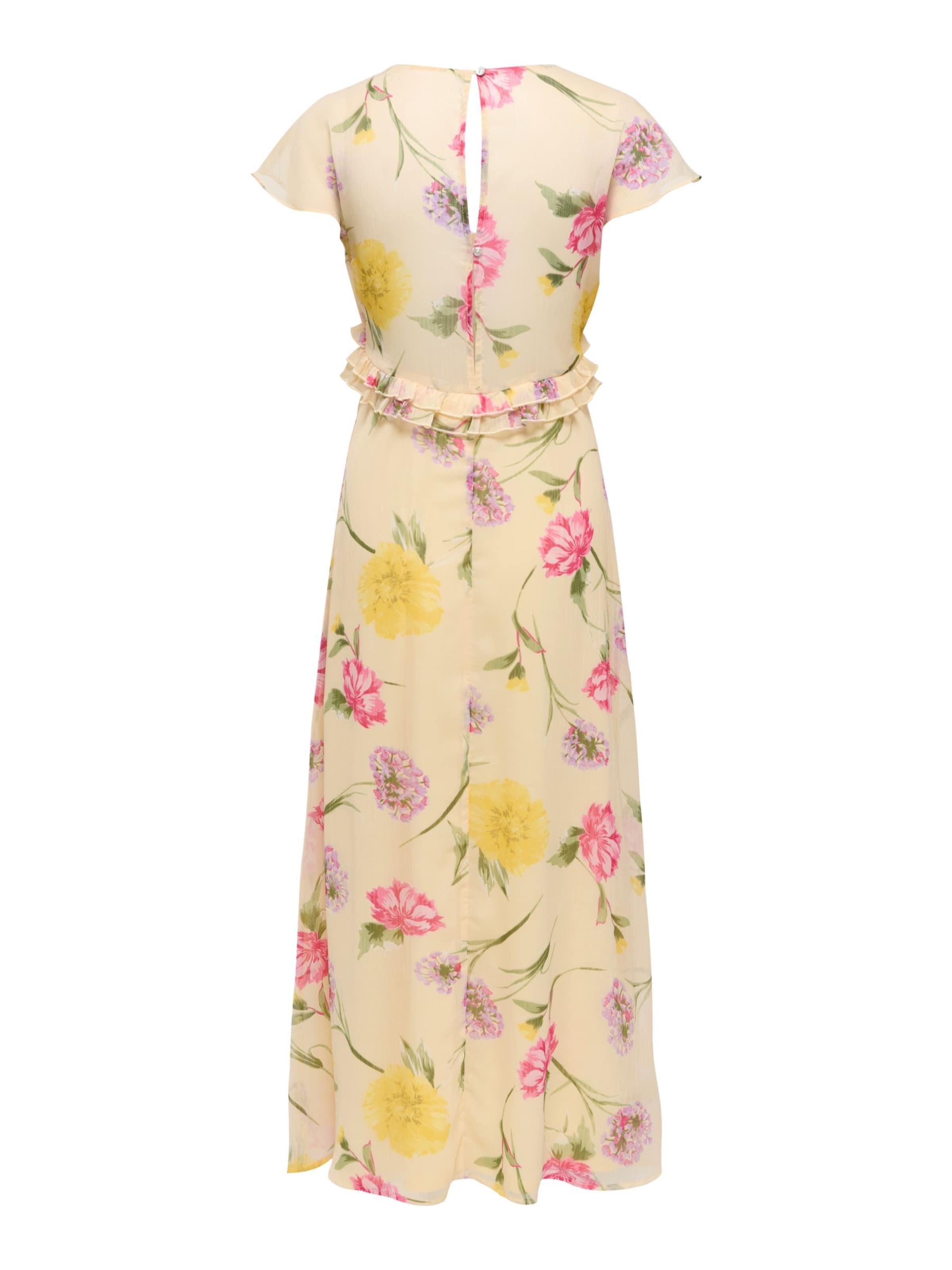 Robe 'ONLValda' ONLY en jaune