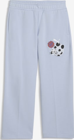 Pantalon de sport PUMA en bleu : devant