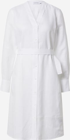 Calvin Klein Skjortklänning i vit: framsida