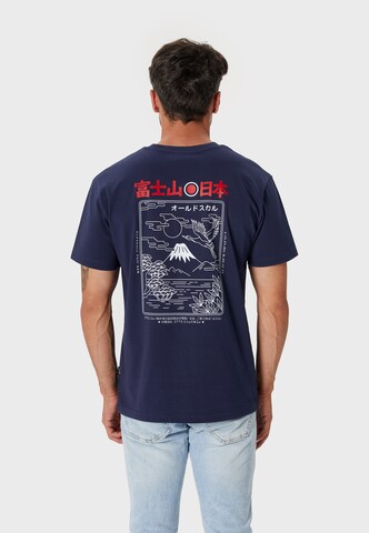 Oldskull Shirt in Blue: front