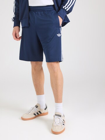 Regular Pantalon ADIDAS ORIGINALS en bleu : devant