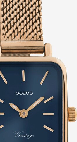 OOZOO Analoguhr in Gold