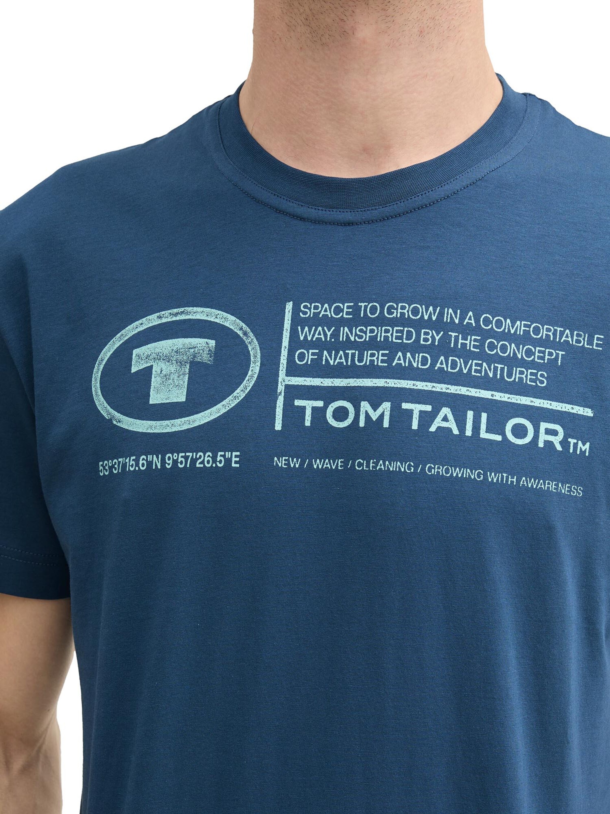 TOM TAILOR Футболка в Синий