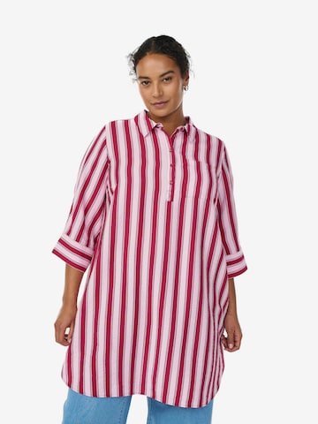 ZizziKošulja haljina 'Vkam' - roza boja: prednji dio