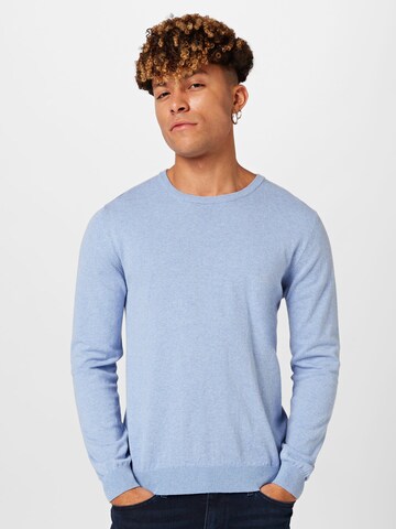 Pull-over 'Jones' Matinique en bleu : devant