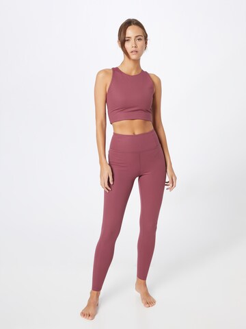 Girlfriend Collective - Soutien Bustier Soutien de desporto 'DYLAN' em roxo