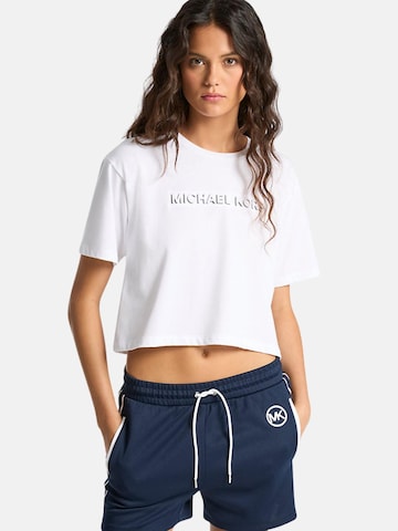 Michael Kors - Jersey 'MANICA CORTA' en blanco: frente
