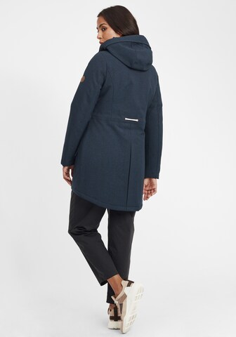 Oxmo Between-Seasons Parka 'Melly' in Blue