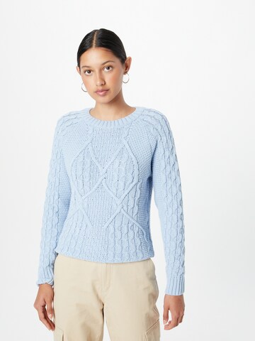 b.young Pullover 'OLGI' in Blau: Vorderseite