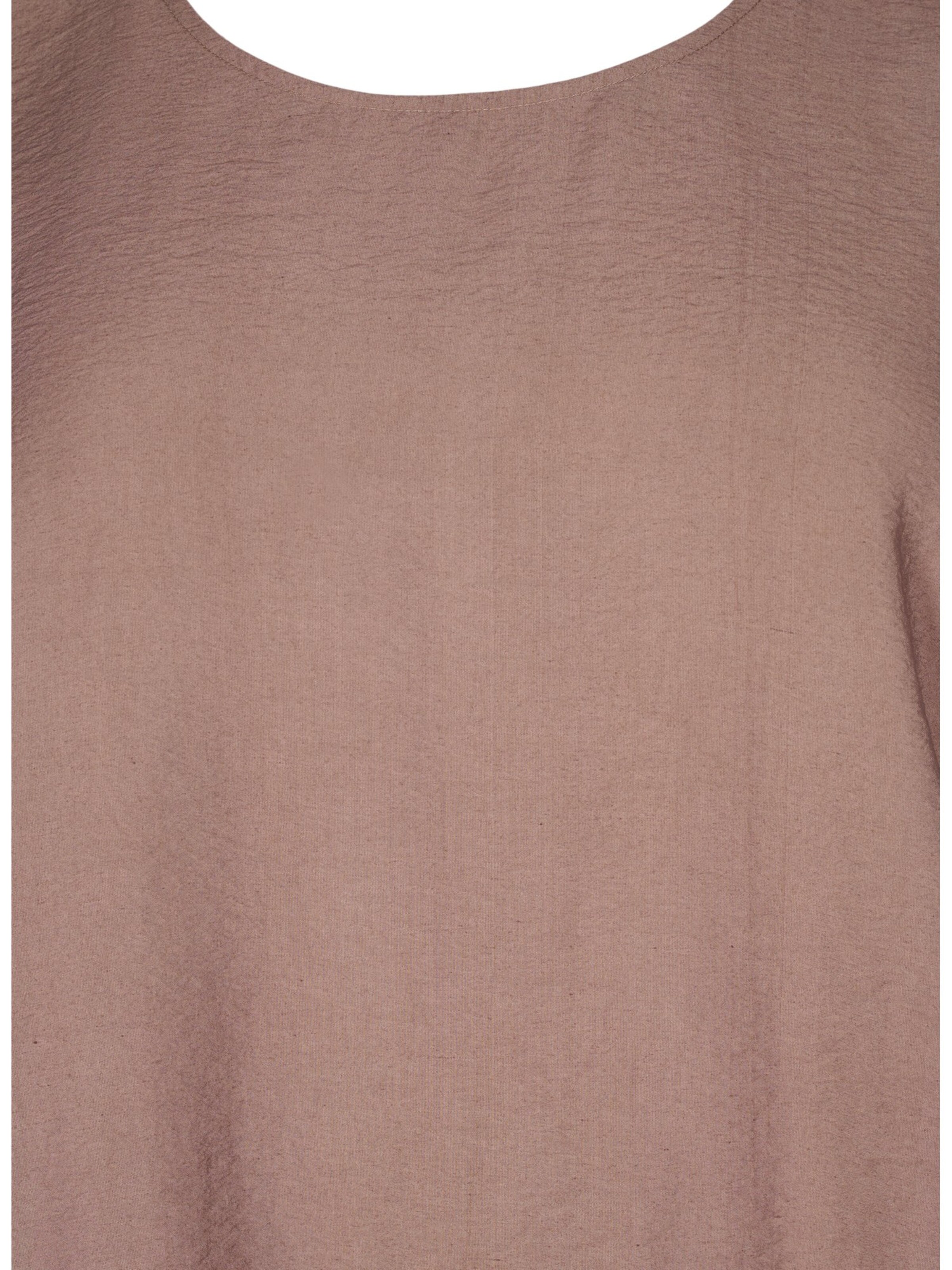 Zizzi Μπλούζα 'VCOLLY' σε καφέ