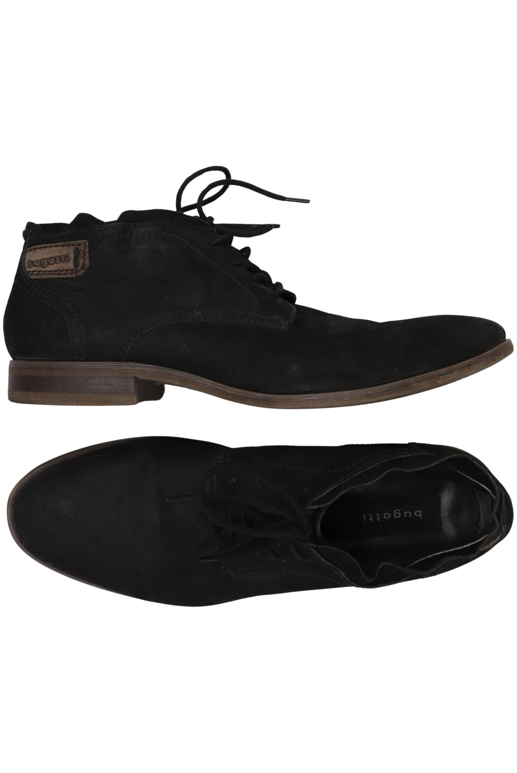 bugatti Halbschuh 43 in Schwarz: Vorderseite